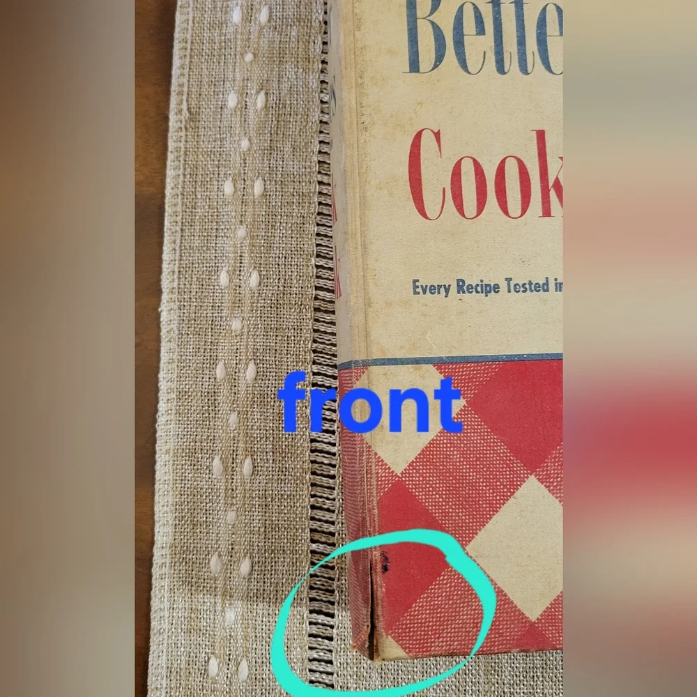 1951 Better Homes & Gardens Cookbook Add A Page Vintage
